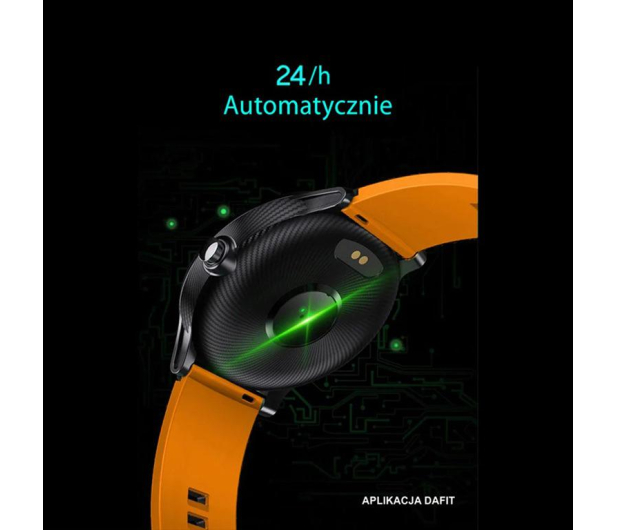 Manta SMARTWATCH MANTA SWT05BP Czarno-Pomarańczowy - 1374458 - zdjęcie 6